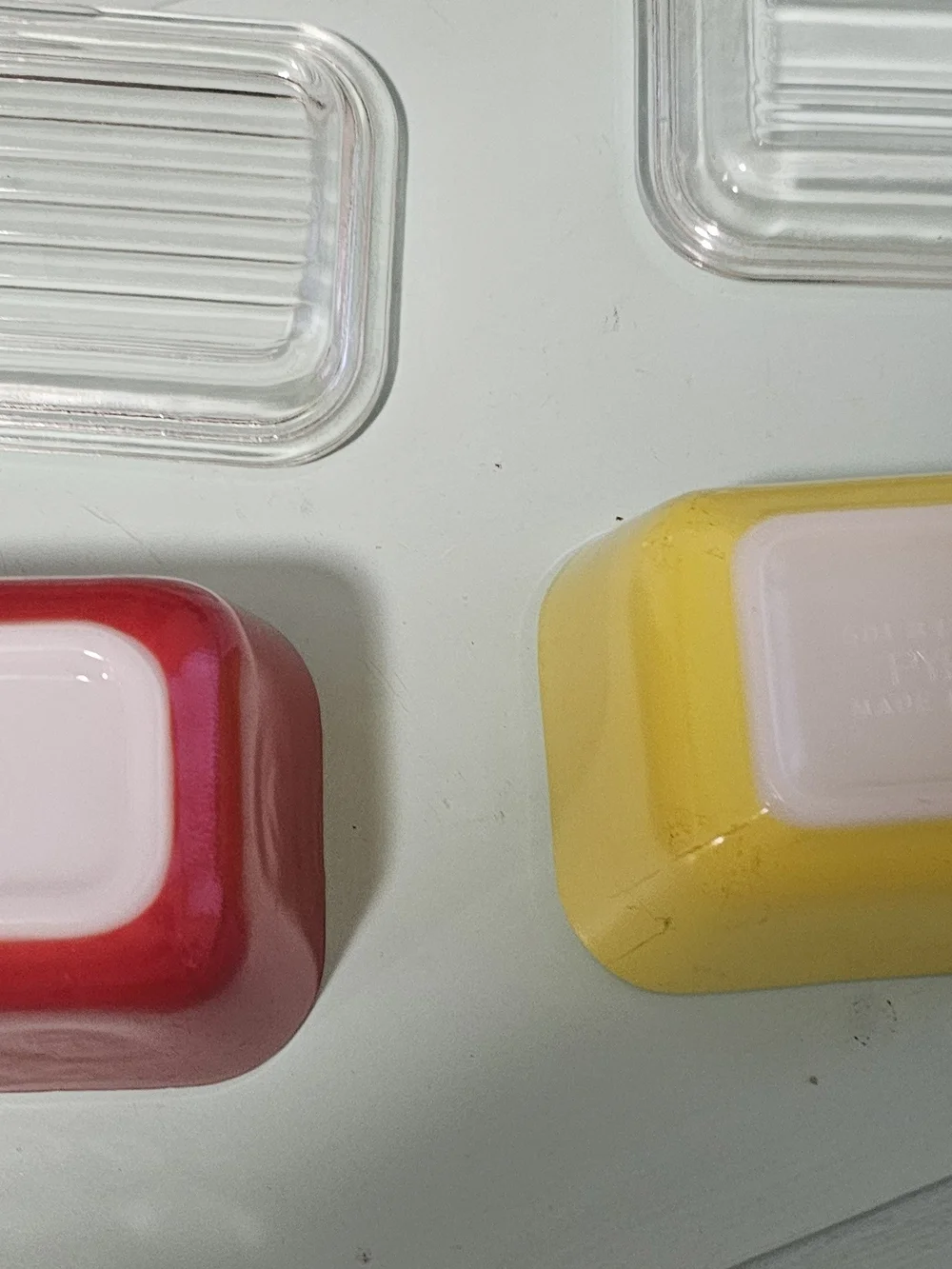 Pyrex Yellow & Orange Dishes